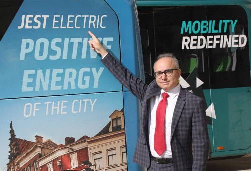 Test of new electric buses